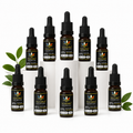 Lot de 10 flacons huile CBD 10% Équilibre Actif - réserve française Yggdra