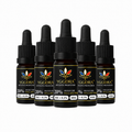 Lot de 5 flacons huile CBD 20% Détente Profonde marque française Yggdra